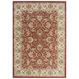 Alliyah Handmade Soft Red Red New Zealand Blend Wool Rug (8' x 10') - 8' x 10'/Surplus