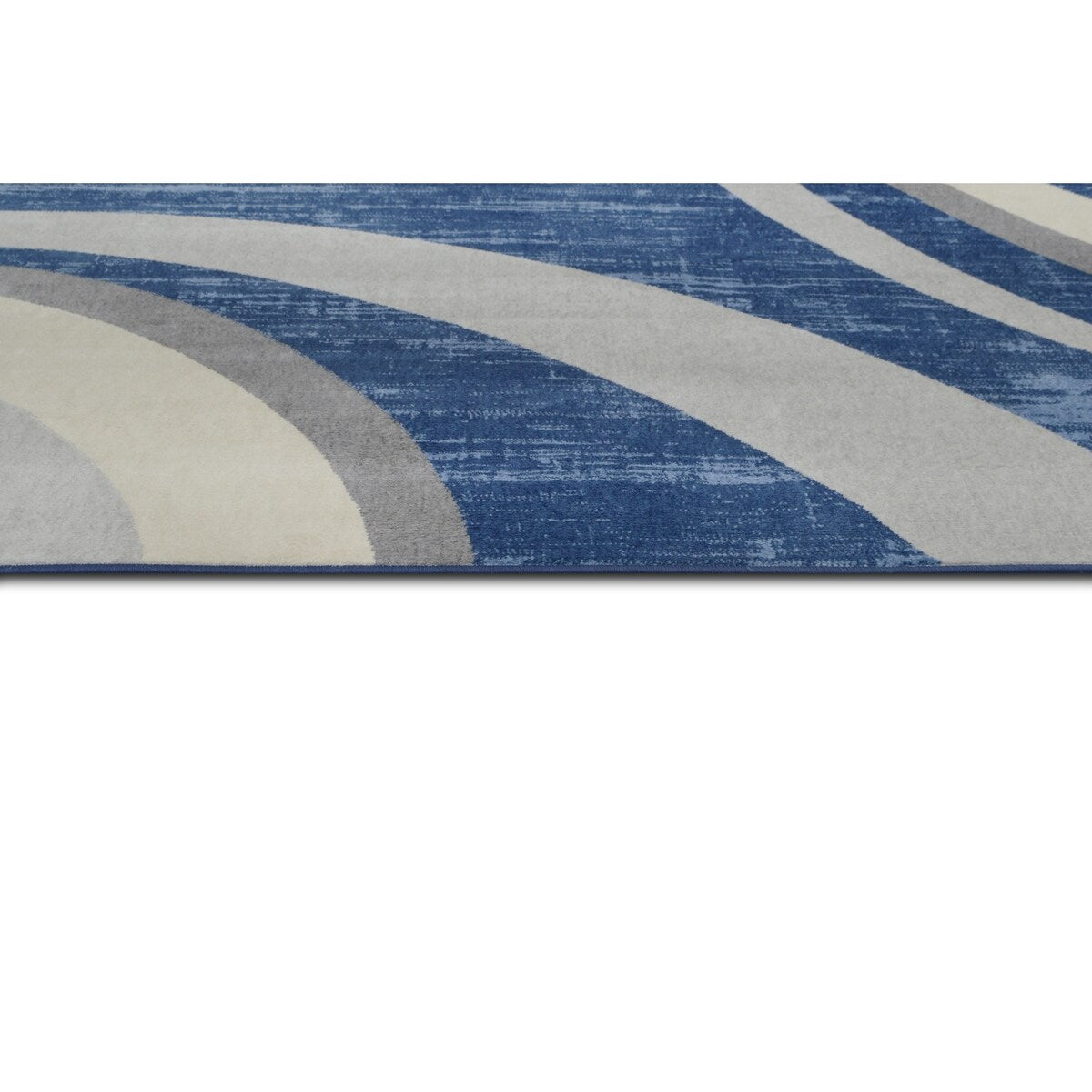 Allstar Contemporary Accent Rug with Crescent Shape design