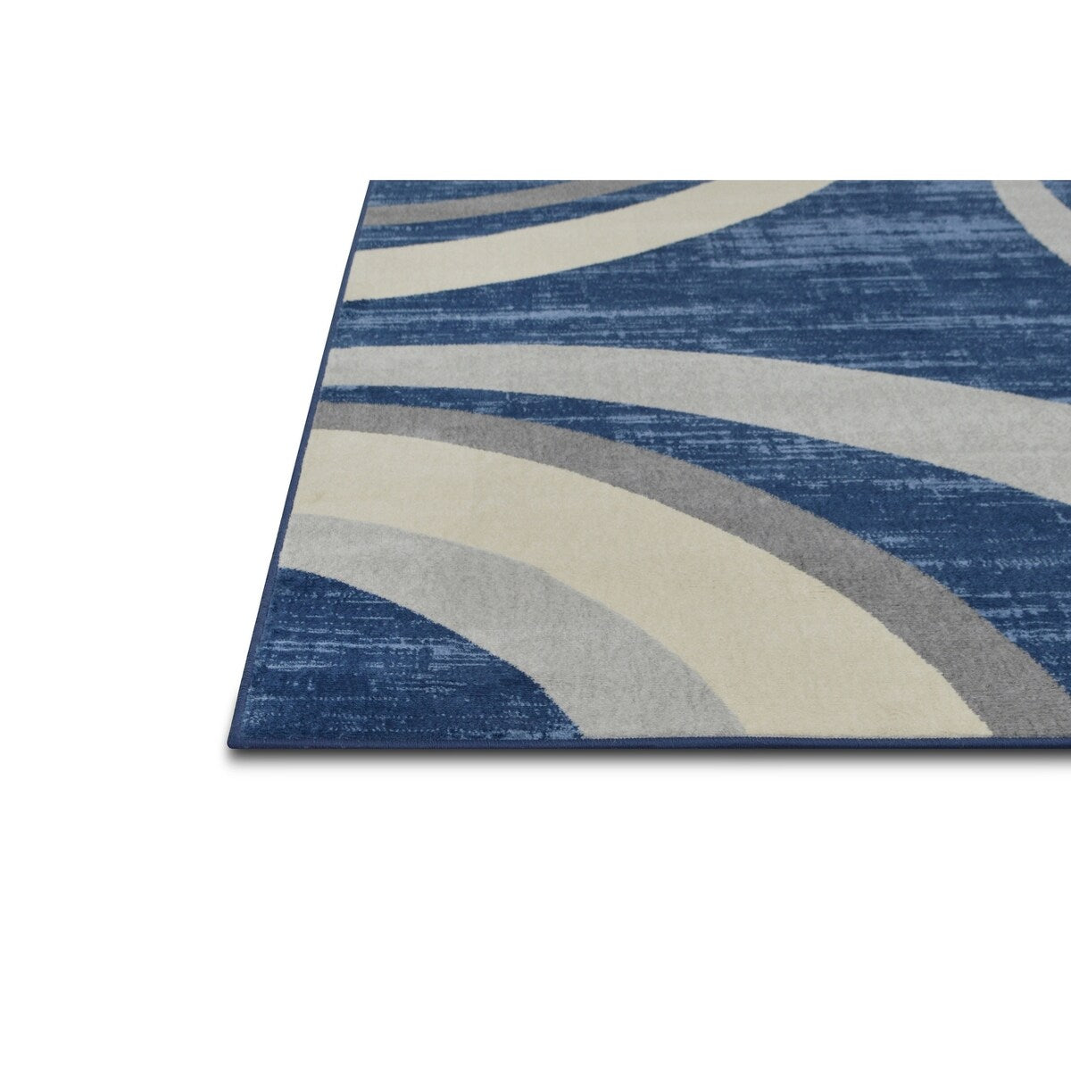 Allstar Contemporary Accent Rug with Crescent Shape design