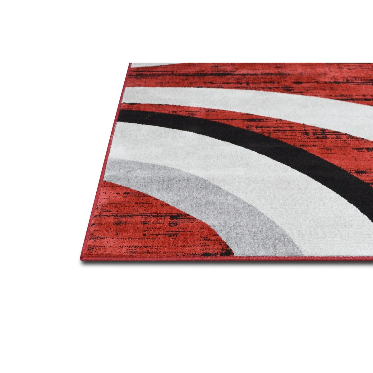 Allstar Contemporary Accent Rug with Crescent Shape design