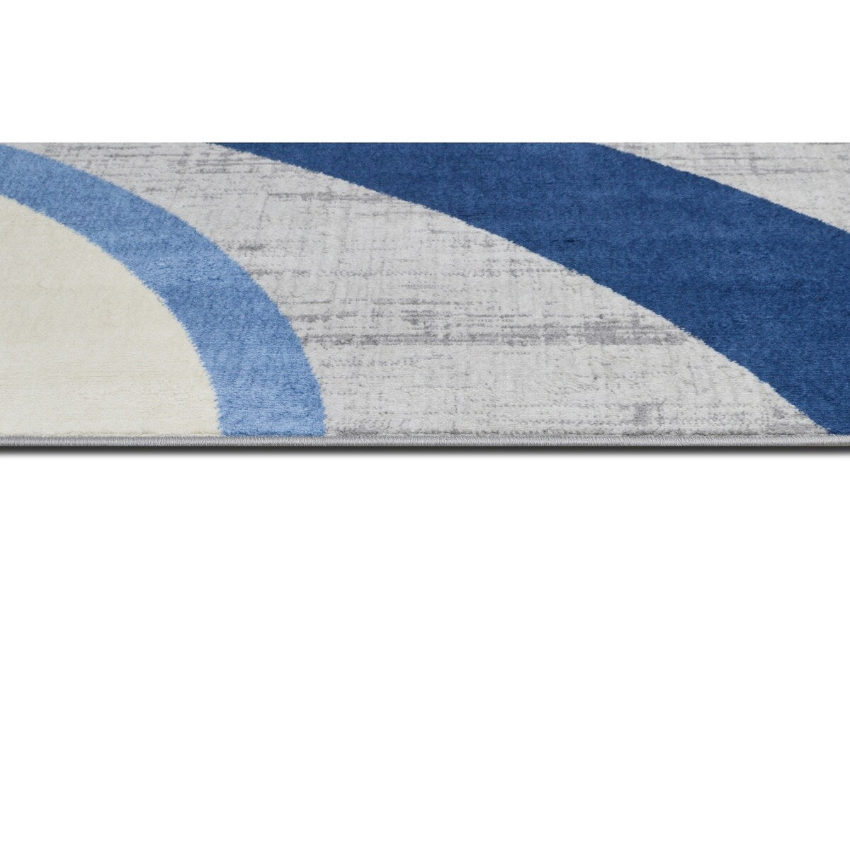 Allstar Contemporary Accent Rug with Crescent Shape design
