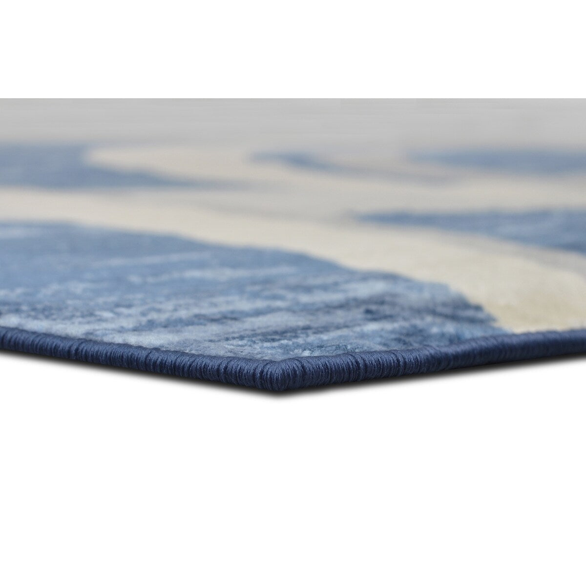 Allstar Contemporary Accent Rug with Crescent Shape design