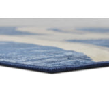Allstar Contemporary Accent Rug with Crescent Shape design