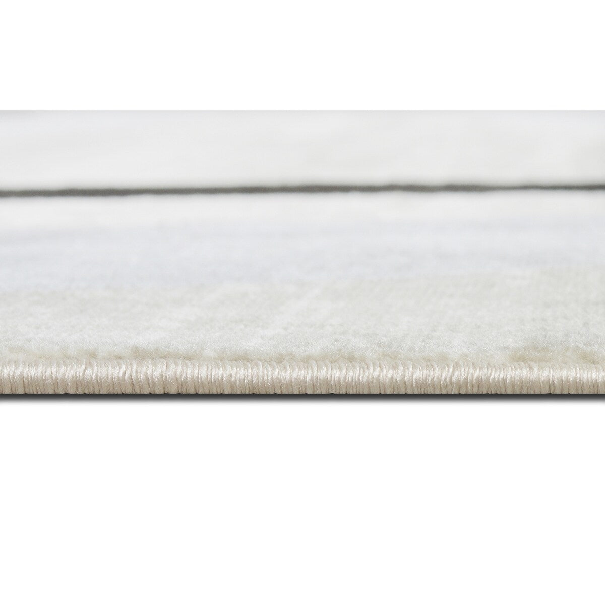 Allstar Contemporary Accent Rug with Crescent Shape design