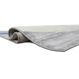 Allstar Contemporary Accent Rug with Crescent Shape design