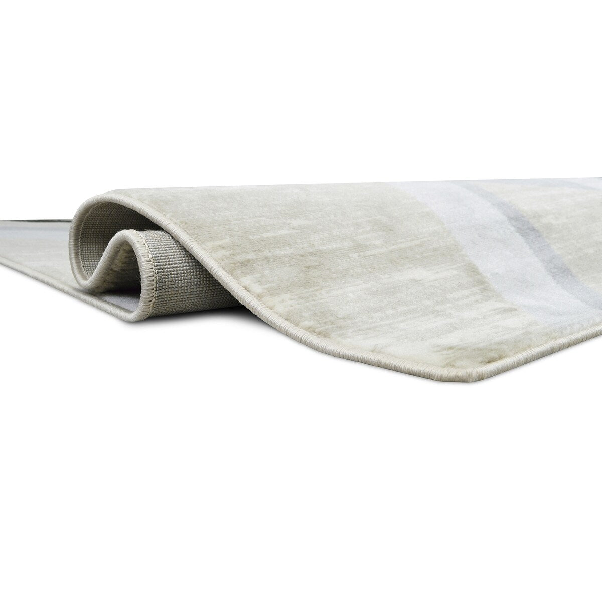Allstar Contemporary Accent Rug with Crescent Shape design