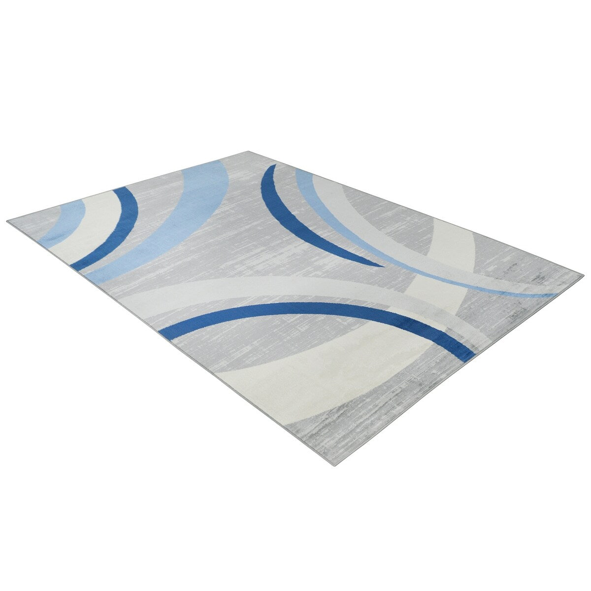 Allstar Contemporary Accent Rug with Crescent Shape design