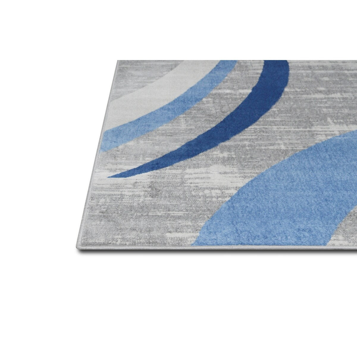 Allstar Contemporary Accent Rug with Crescent Shape design