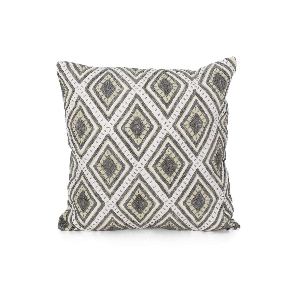 Alneta Boho Handcrafted Fabric Throw Pillow by Christopher Knight Home
