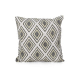 Alneta Boho Handcrafted Fabric Throw Pillow by Christopher Knight Home
