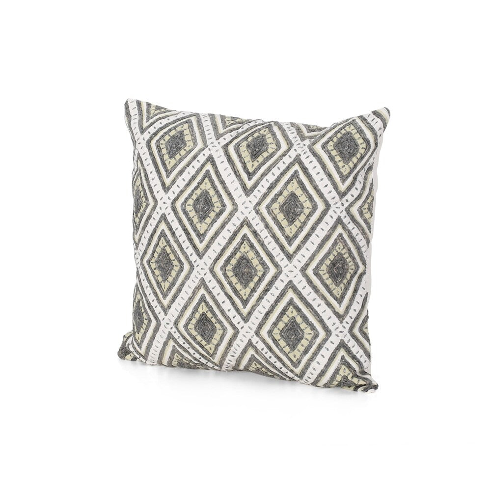 Alneta Boho Handcrafted Fabric Pillow Cover by Christopher Knight Home
