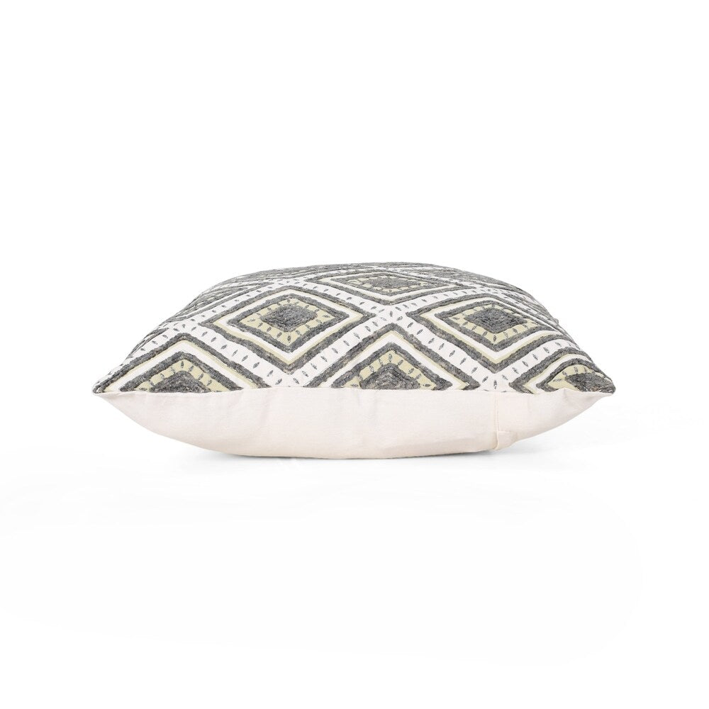 Alneta Boho Handcrafted Fabric Pillow Cover by Christopher Knight Home
