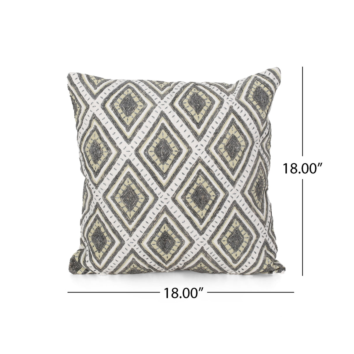 Alneta Boho Handcrafted Fabric Throw Pillow by Christopher Knight Home