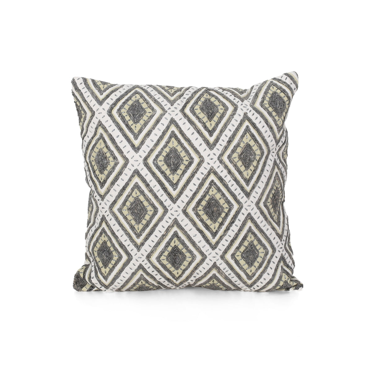 Alneta Boho Handcrafted Fabric Throw Pillow by Christopher Knight Home