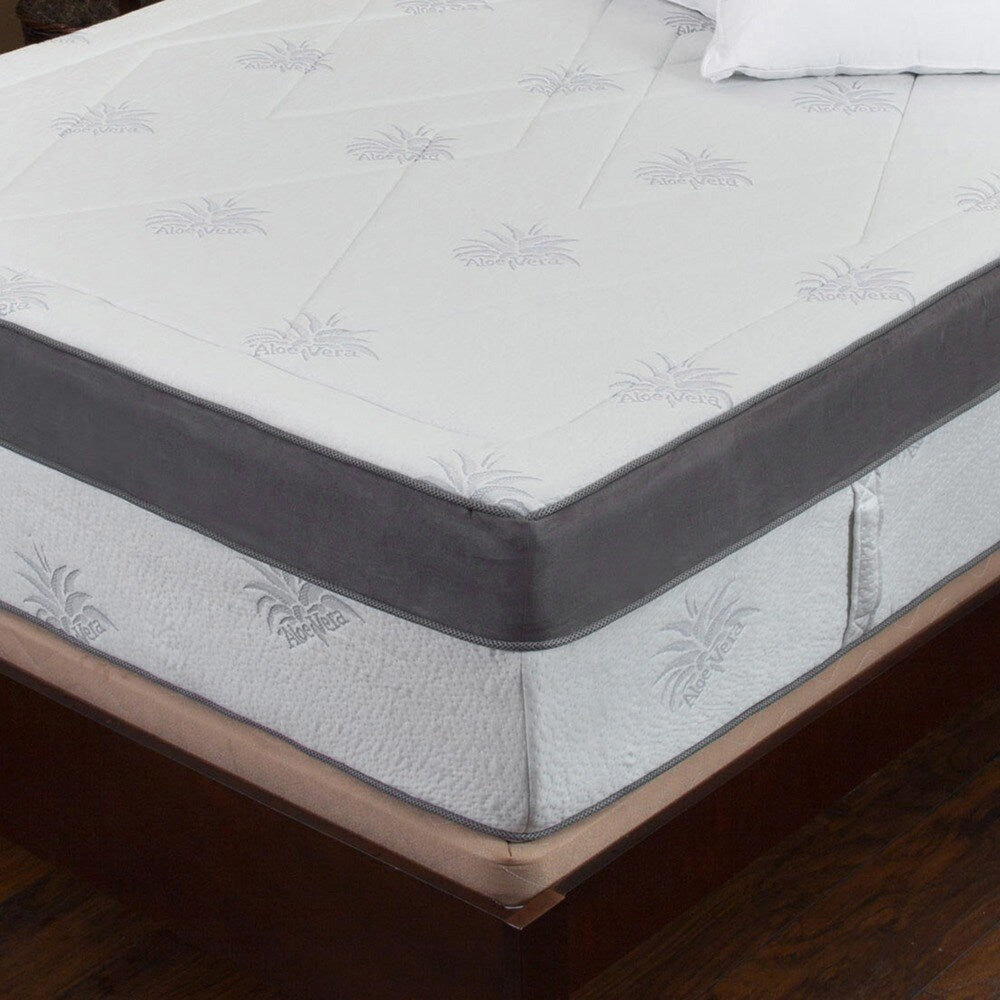 Aloe Gel-Infused Memory Foam Queen Mattress by Christopher Knight Home