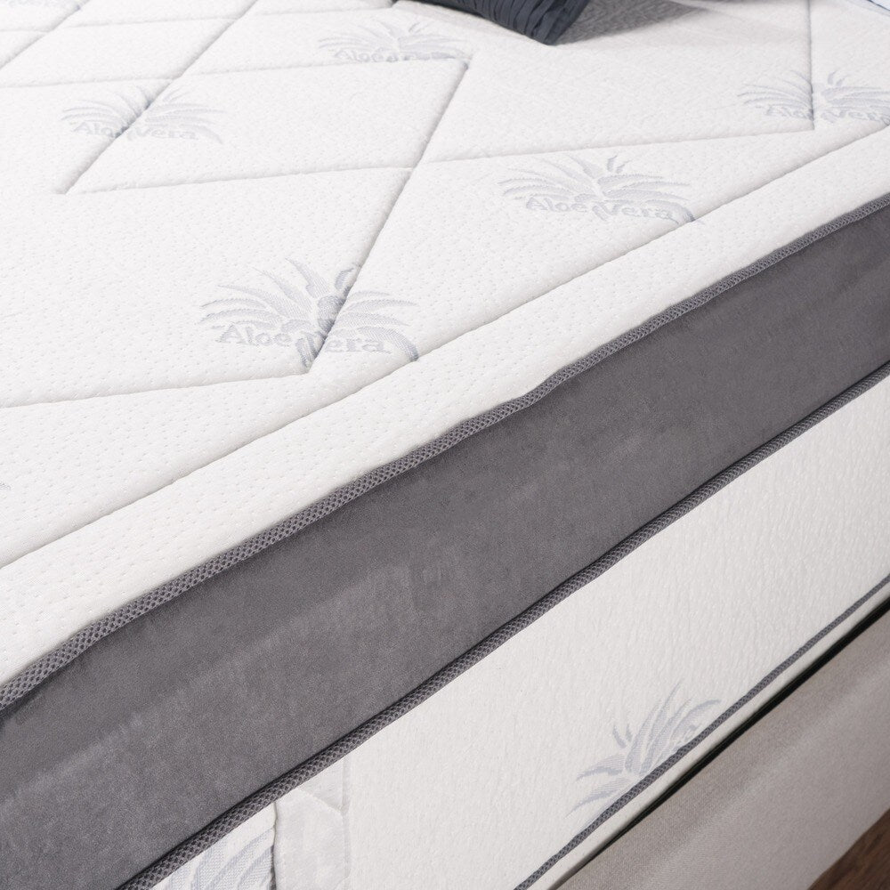Aloe Gel-Infused Memory Foam Queen Mattress by Christopher Knight Home