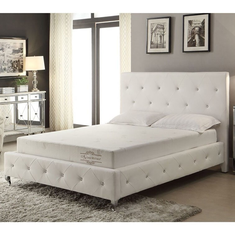 Aloe Vera 8 in. Medium Firmness Memory Foam Mattress