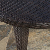 Aloha Outdoor 7-piece Oval Wicker Dining Set by Christopher Knight Home