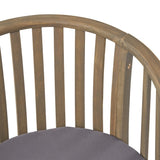 Alondra Outdoor 4 Seater Acacia Wood Circular Dining Set by Christopher Knight Home - N/A