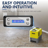AlorAir 85PPD Large Dehumidifier for commercial with Pump, Capacity up to 180 PPD at Saturation Condition