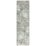 Alora Decor Essential Grey, Ivory, and Tan Abstract Wool Blend Rug