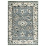Alora Decor Mila Grey Oriental Hand-tufted Wool Blend Rug