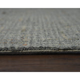 Alora Decor Zion Grey and Brown Hand-tufted Mosaic Wool Rug