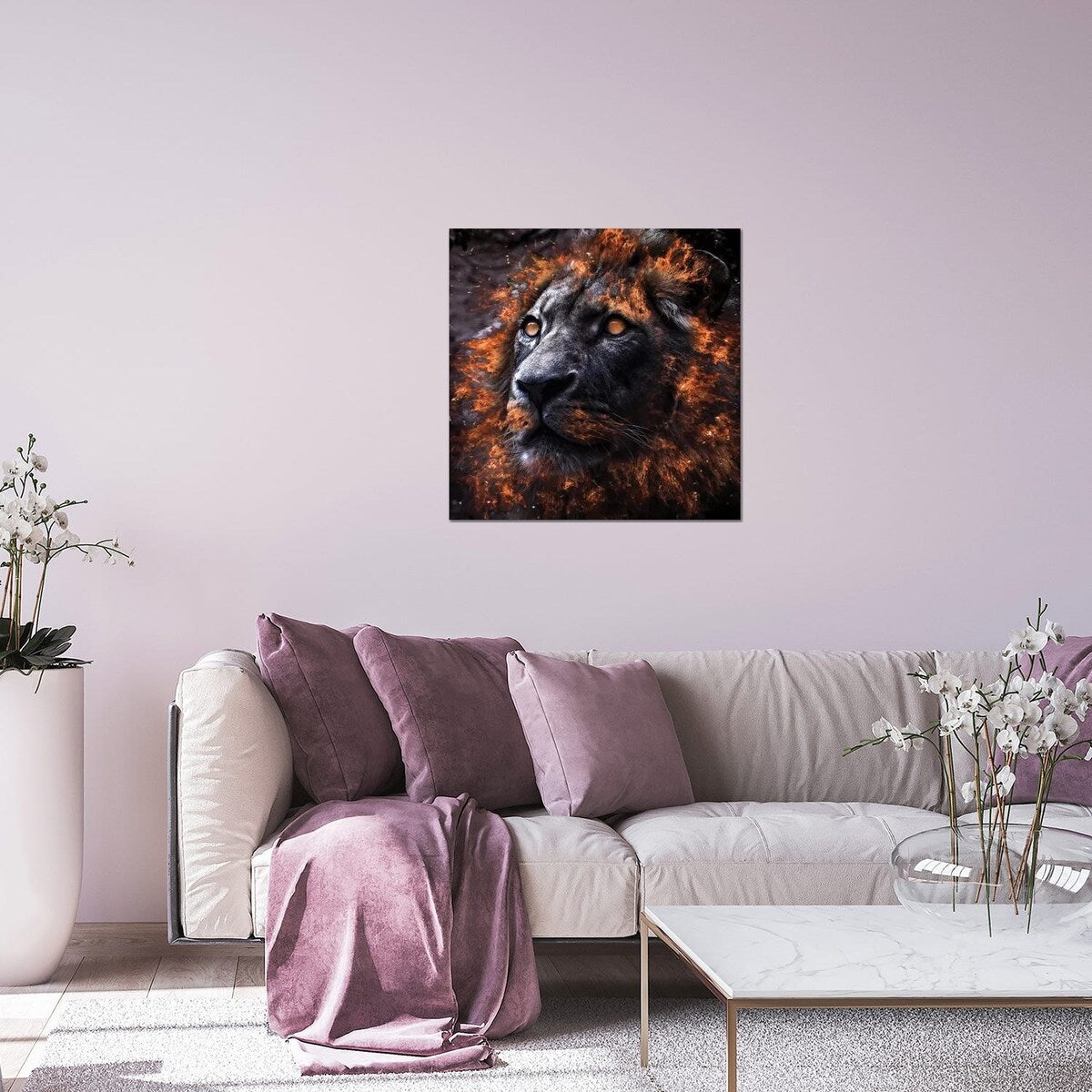 Alpha Print On Acrylic Glass by Paul Haag