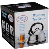 Alpine Cuisine Mirrored Whistling Tea Kettle