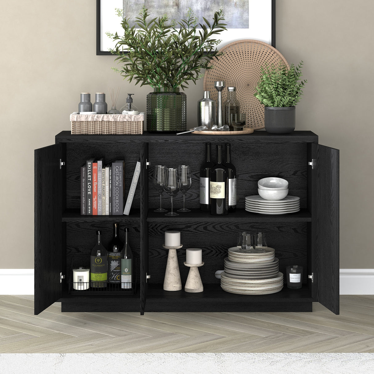 Alston 48" Wide Rectangular Buffet Table - 47.5" Wide