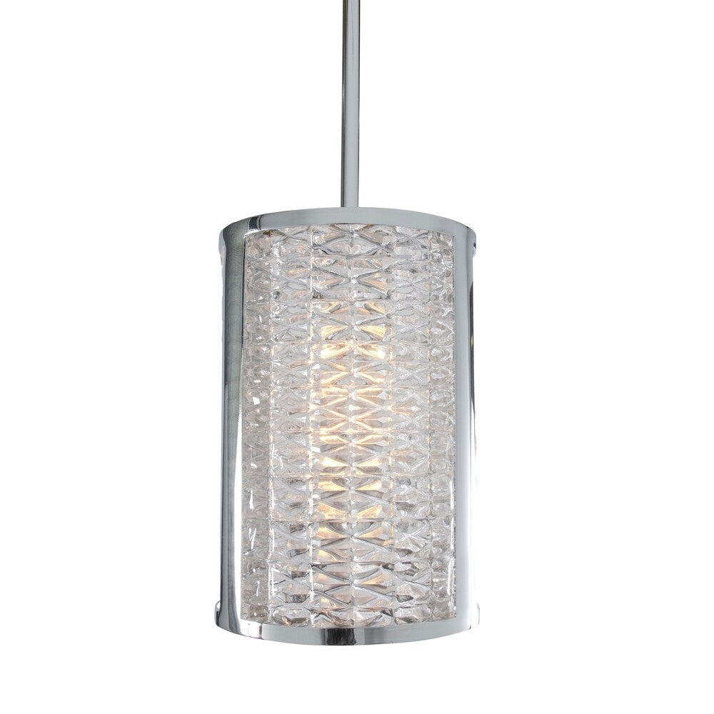 Alternating Current Correa 1-light Mini Pendant - Silver