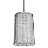 Alternating Current Correa 1-light Mini Pendant - Silver
