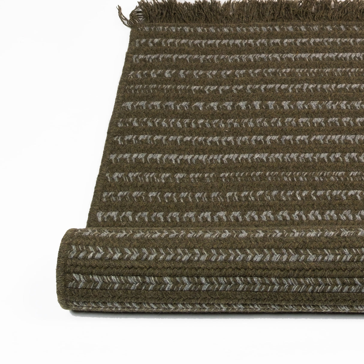 Alternative Woven Wool Braided Area Rug