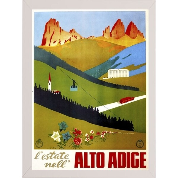 Alto Adige-VINAPP122732 Framed Print 20"x14.5" by Vintage Apple Collection