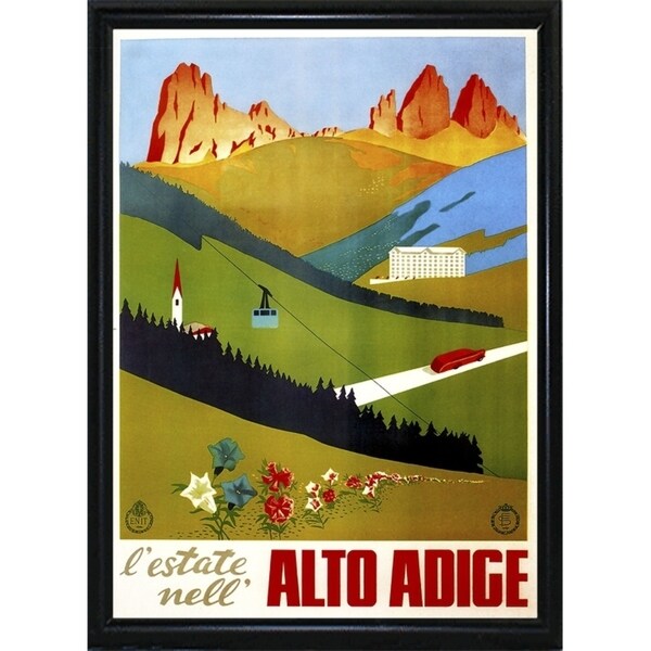 Alto Adige-VINAPP122732 Framed Print 20"x14.5" by Vintage Apple Collection
