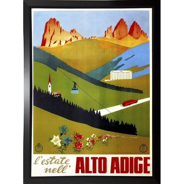 Alto Adige-VINAPP122732 Framed Print 20"x14.5" by Vintage Apple Collection