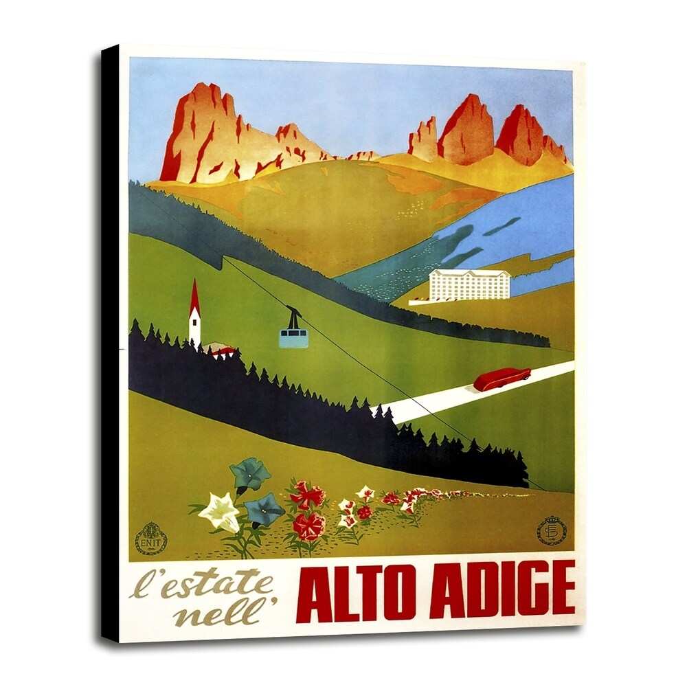 Alto Adige-VINAPP122732 Framed Print 20"x14.5" by Vintage Apple Collection