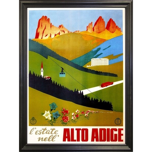 Alto Adige-VINAPP122732 Framed Print 20"x14.5" by Vintage Apple Collection