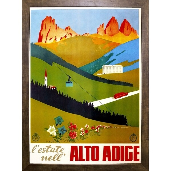 Alto Adige-VINAPP122732 Framed Print 20"x14.5" by Vintage Apple Collection