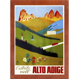 Alto Adige-VINAPP122732 Framed Print 20"x14.5" by Vintage Apple Collection