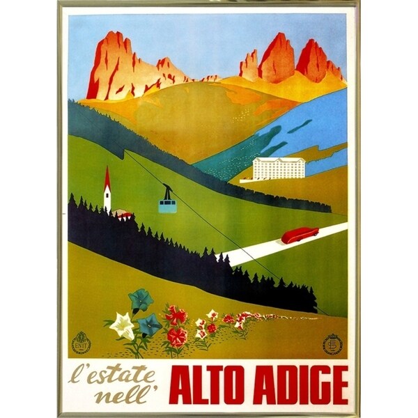 Alto Adige-VINAPP122732 Framed Print 20"x14.5" by Vintage Apple Collection