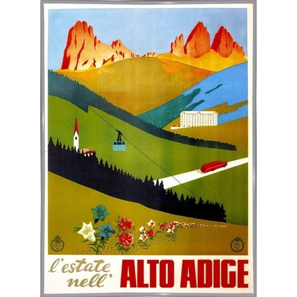 Alto Adige-VINAPP122732 Framed Print 20"x14.5" by Vintage Apple Collection