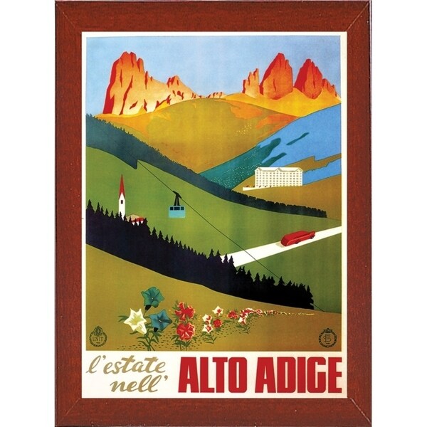 Alto Adige-VINAPP122732 Framed Print 20"x14.5" by Vintage Apple Collection