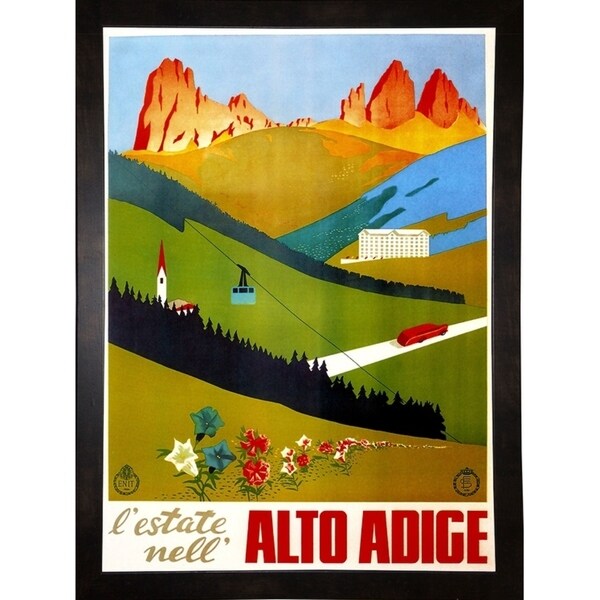 Alto Adige-VINAPP122732 Framed Print 20"x14.5" by Vintage Apple Collection