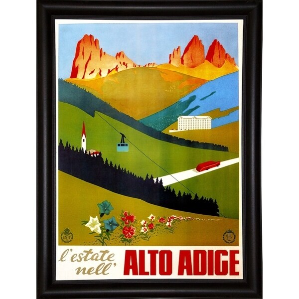 Alto Adige-VINAPP122732 Framed Print 20"x14.5" by Vintage Apple Collection