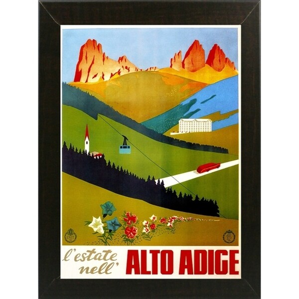 Alto Adige-VINAPP122732 Framed Print 20"x14.5" by Vintage Apple Collection