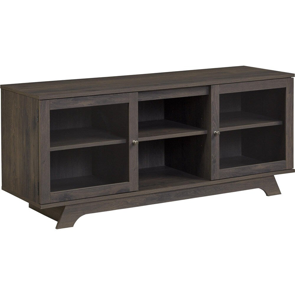 Ameriwood Home Englewood Weathered Oak 55-inch TV Stand - n/a