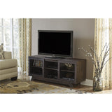 Ameriwood Home Englewood Weathered Oak 55-inch TV Stand - n/a