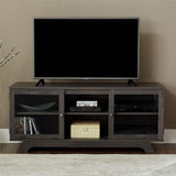 Ameriwood Home Englewood Weathered Oak 55-inch TV Stand - n/a