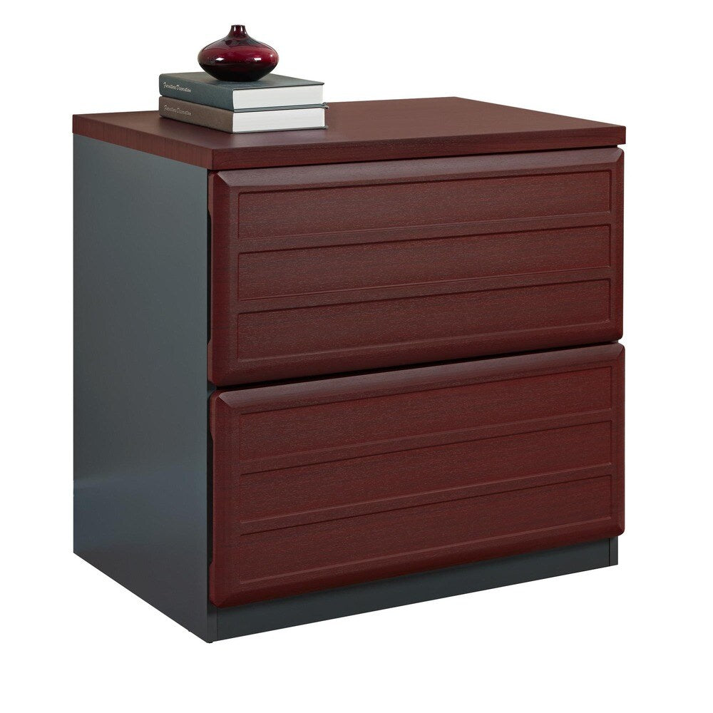 Ameriwood Home Pursuit Cherry/ Grey Lateral File